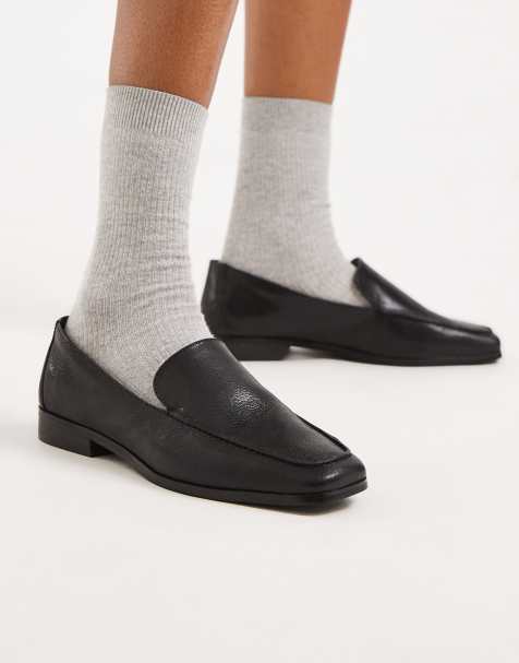 Aldo – Carrobreria – Svarta loafers i läder - view 1