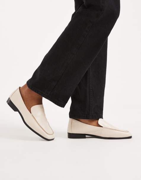 Aldo – Carrobreria – Vita loafers i läder - view 1