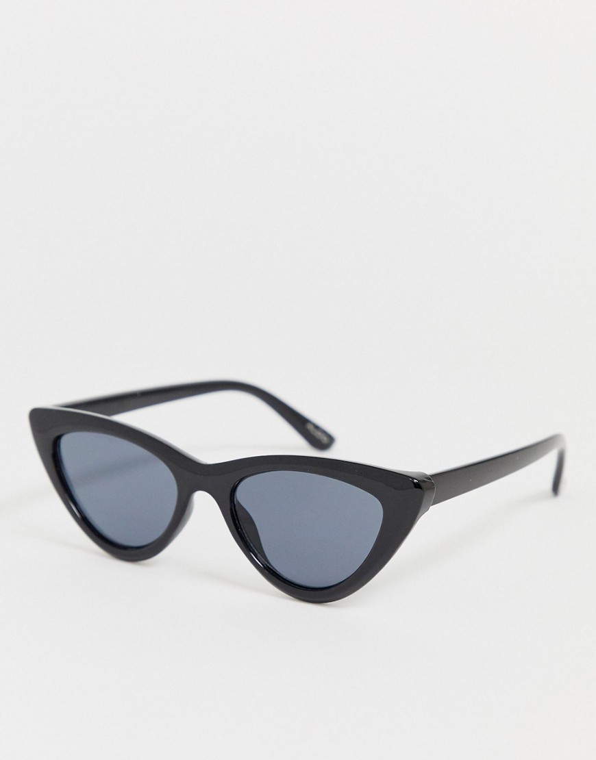 Aldo - Cat eye-zonnebril met rechte bovenkant-Zwart