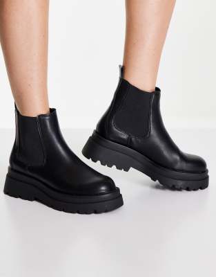 ALDO Cece chunky chelsea boot in black - ASOS Price Checker