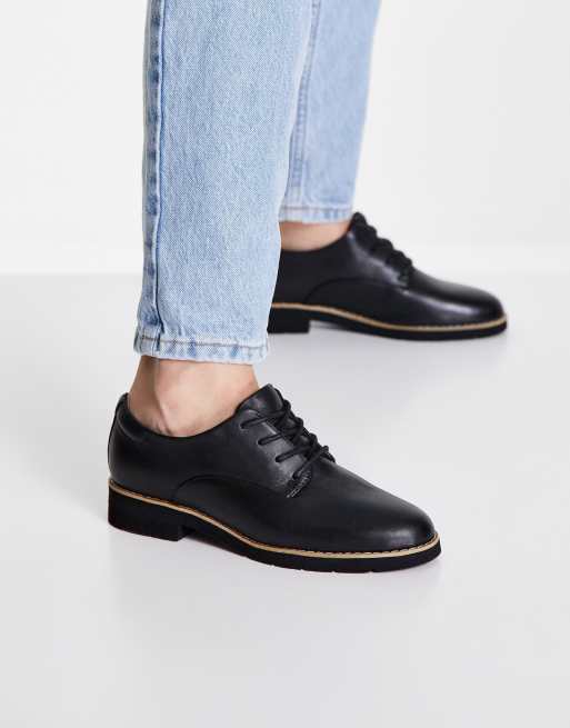 ALDO - Cerquedaflex - Platte Oxford schoenen in zwart