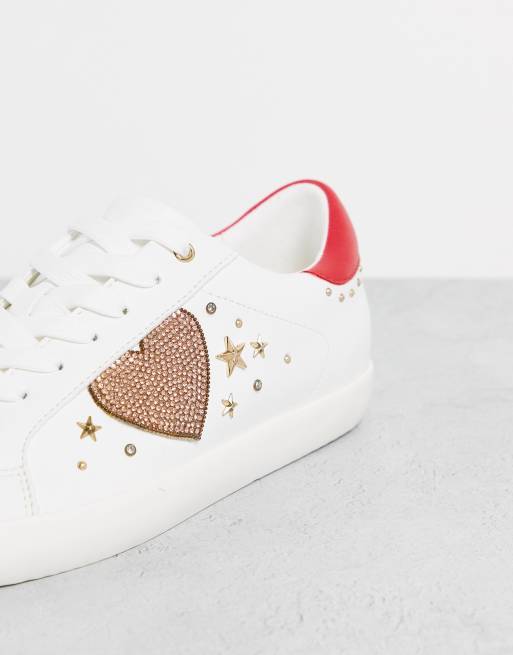 Aldo hot sale heart trainers