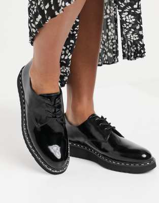 chunky lace up brogues