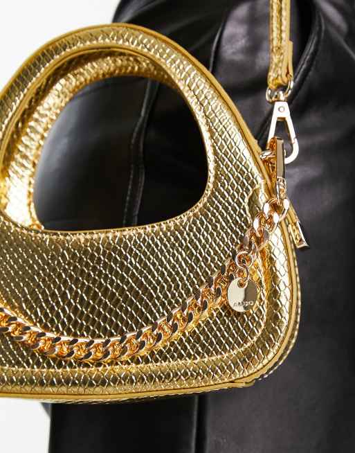 ALDO Cleopatra mini grab bag in gold metallic, 3 of 4