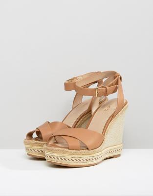 tan espadrille wedge sandals
