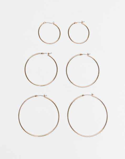 ALDO – Dailyhoops – 3er-Pack Creolen in Goldoptik - view 1