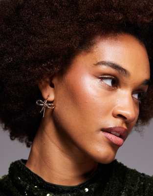 ALDO - Daniiella - Creolen in Goldoptik mit Schleifendetail-Goldfarben