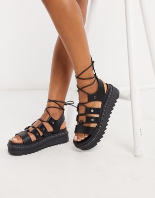 aldo black sandals