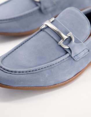 aldo loafers blue