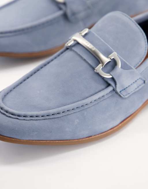 Aldo hot sale blue loafers