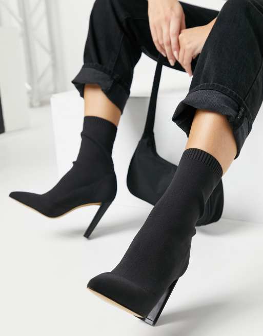 Deludith ankle in stretch black ASOS