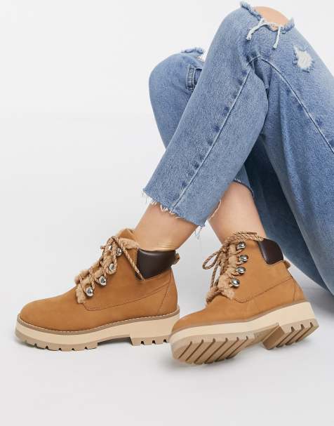 ALDO – Dongara – Wanderstiefel mit Kunstfellbesatz