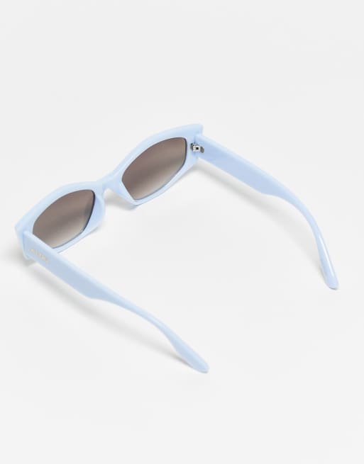ALDO Dongre hexagonal shape sunglasses in blue, 2 of 4
