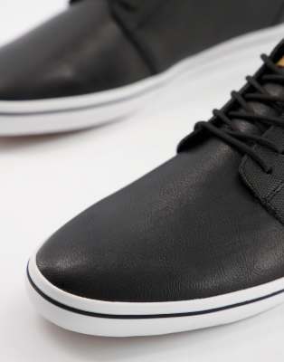 black casual trainers