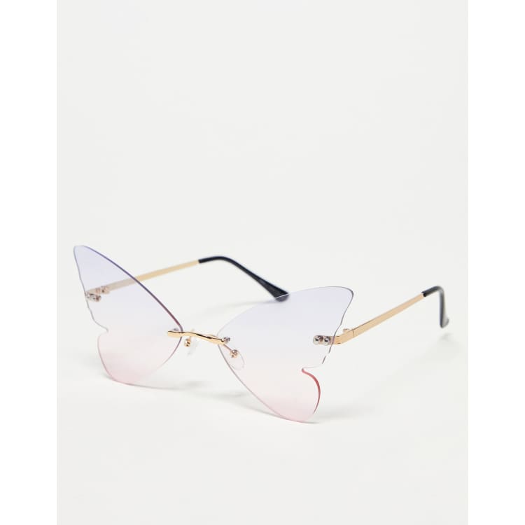 ALDO Dweiviel butterfly shape frame sunglasses ASOS