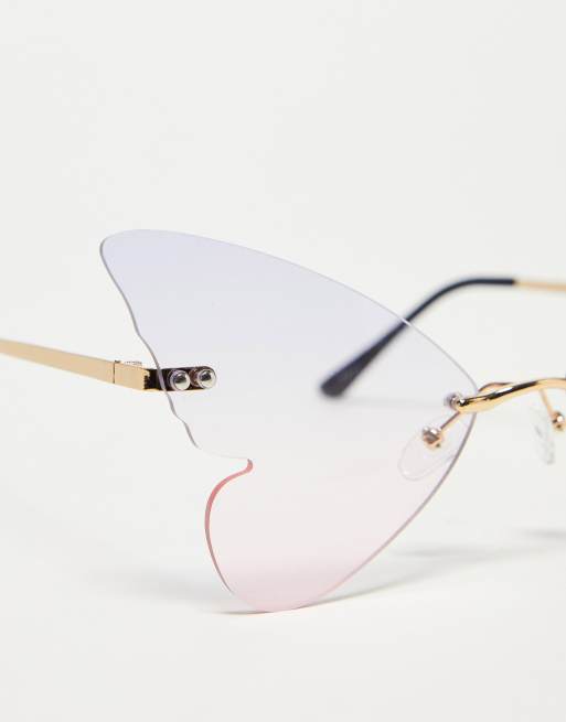 ALDO Dweiviel butterfly shape frame sunglasses ASOS