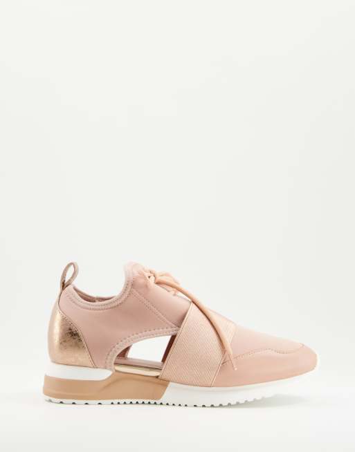 Aldo Dwiedia athleisure sneakers in light pink ASOS