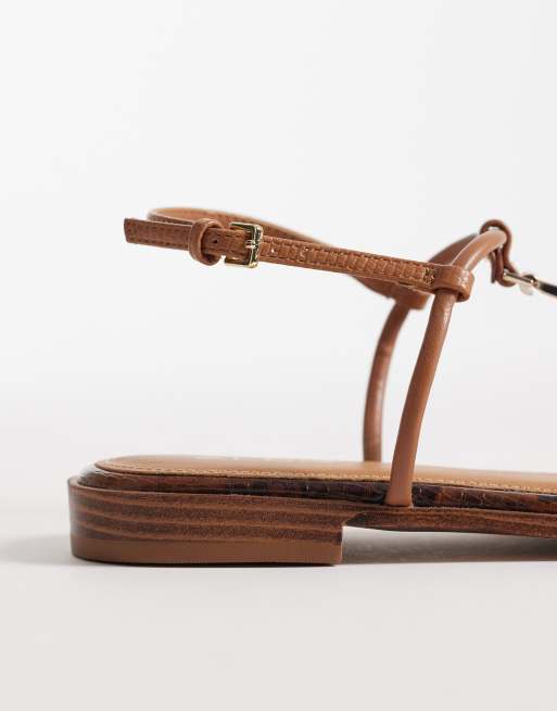 Aldo Ebaeryn flat sandal in brown, 3 of 4