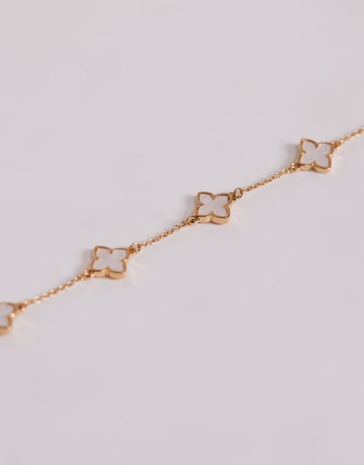 ALDO elbelia clover bracelet in ice, 3 of 3