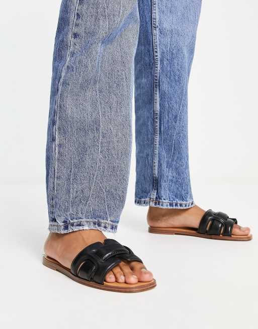 Aldo cheap leather sandals