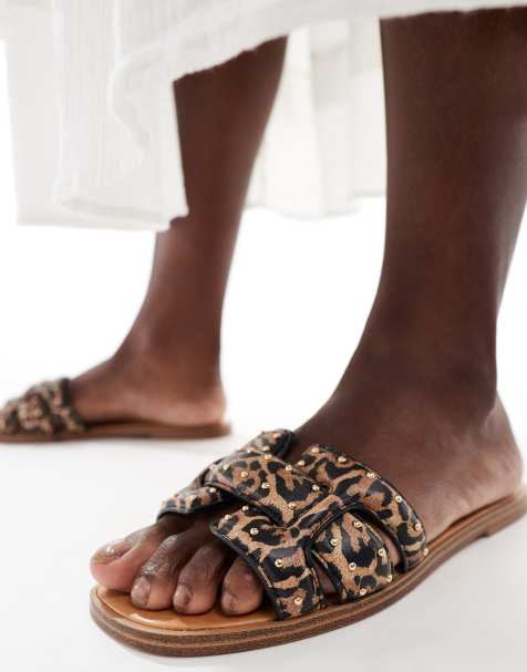 ALDO Elenaa Padded Sandal in Leopard - view 1