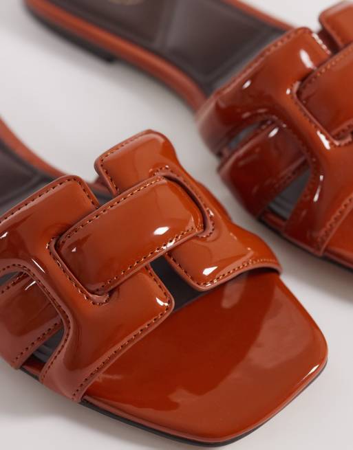 Aldo – Elenaria – Flache Sandalen in Hellbraun, 3 von 4