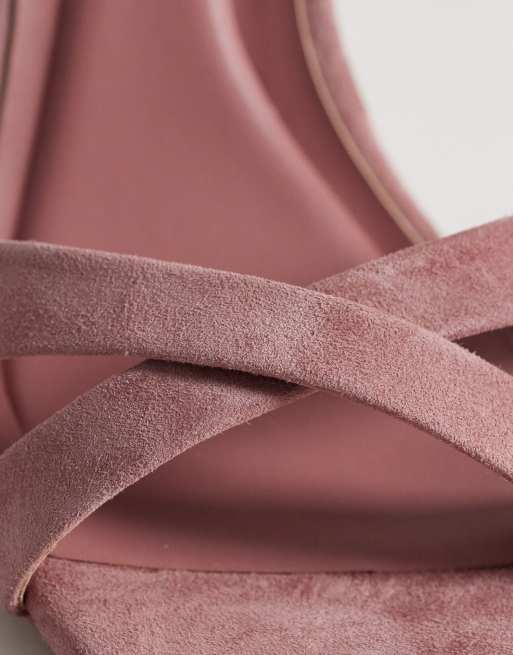 Aldo Elera heeled sandal in pink, 3 of 4