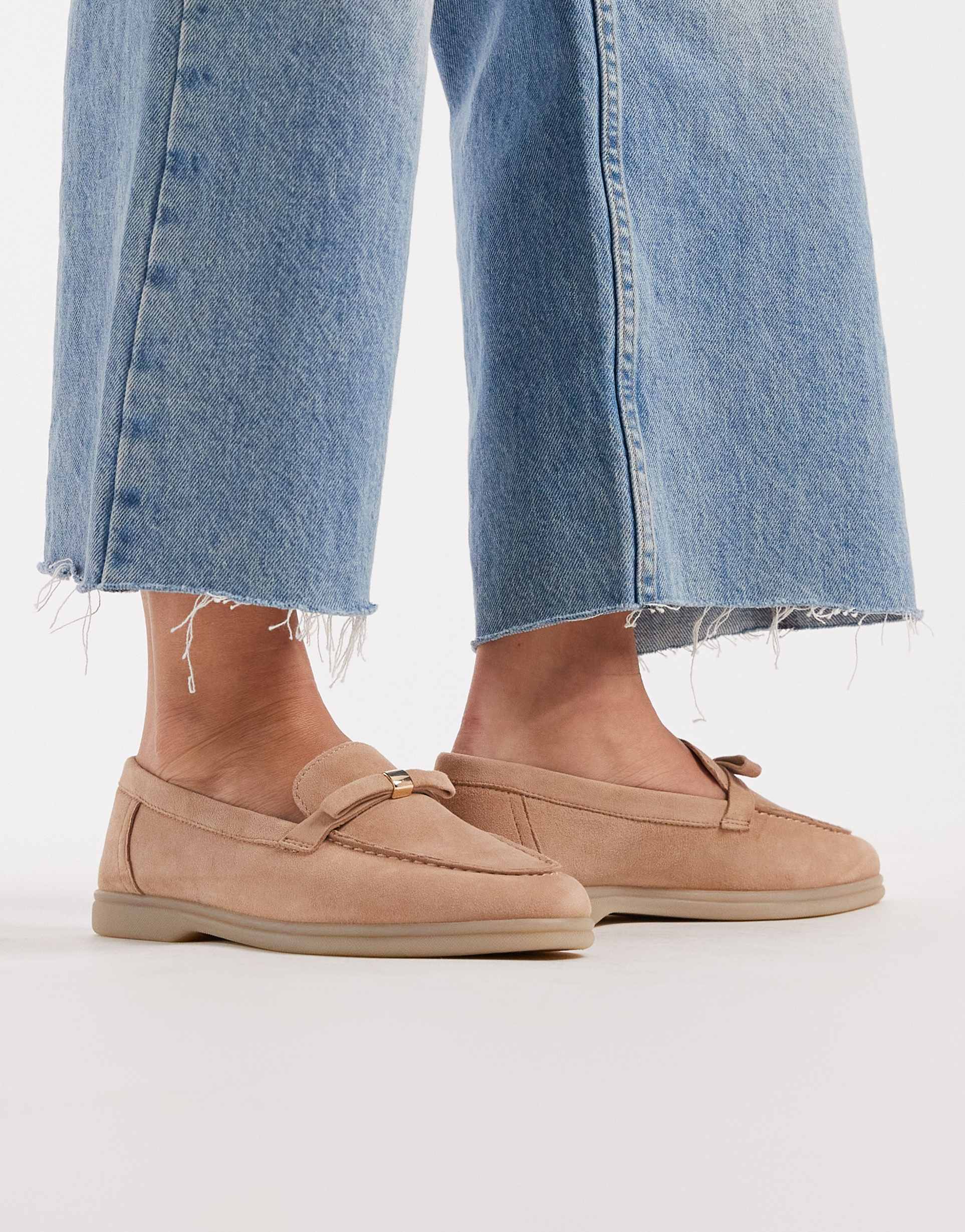 aldo elizie-in loafers in beige leather