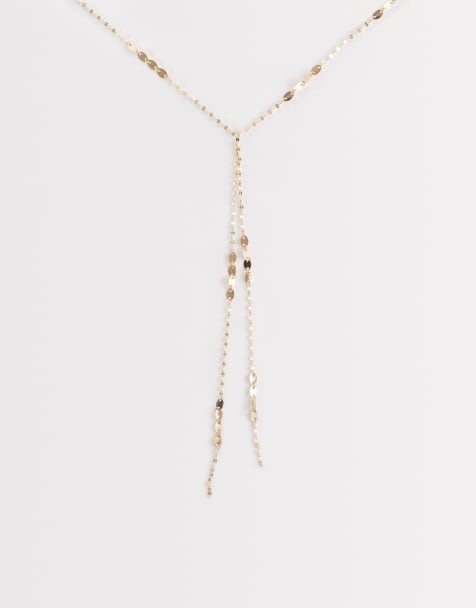 ALDO – Elodye – Guldfärgat halsband i lariyet-stil - view 1