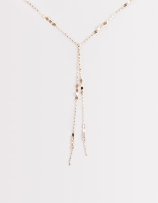 Aldo Elodye Lariat Necklace In Gold