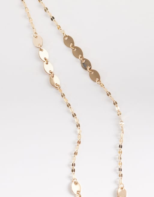 ALDO elodye lariat necklace in gold, 4 of 4