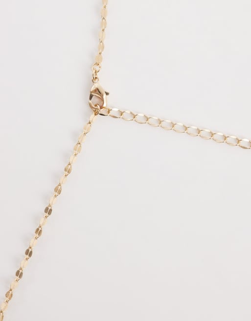 ALDO elodye lariyet necklace in gold, 3 of 4