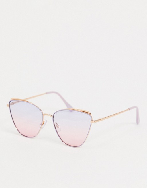 ALDO Esweg cat eye sunglasses in lilac