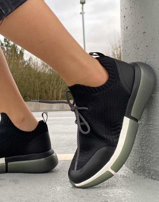 ALDO - Evisa - Gebreide sneakers in zwart