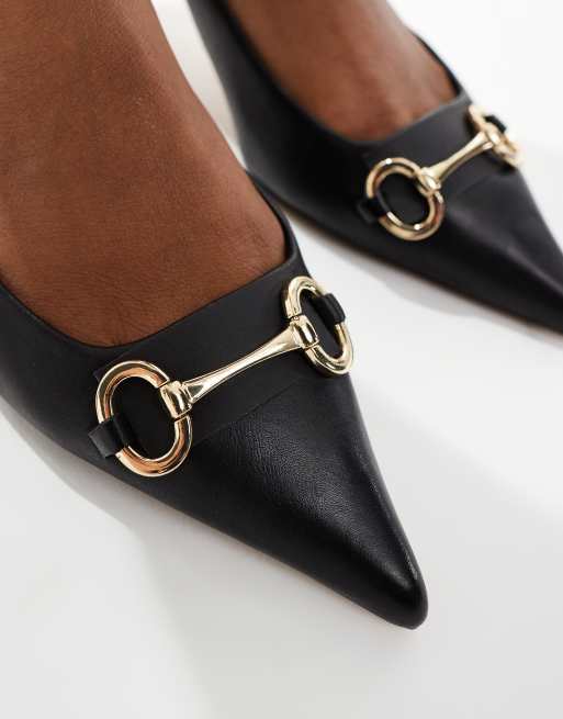 ALDO - Finnea - Scarpe con tacchetti a spillo nere con cinturino sul retro, 2 di 4