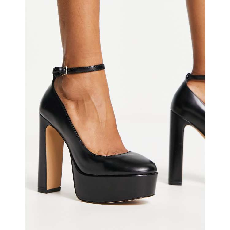 ALDO Fonda platform in black | ASOS