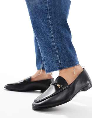 Francine loafers in black leather