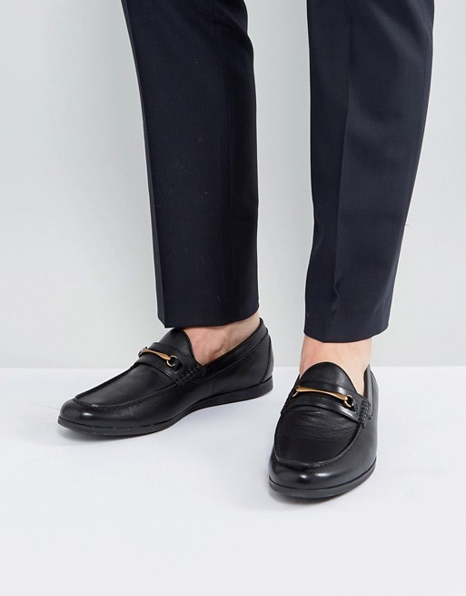 ALDO Frelacia Leather Loafers In Black | ASOS