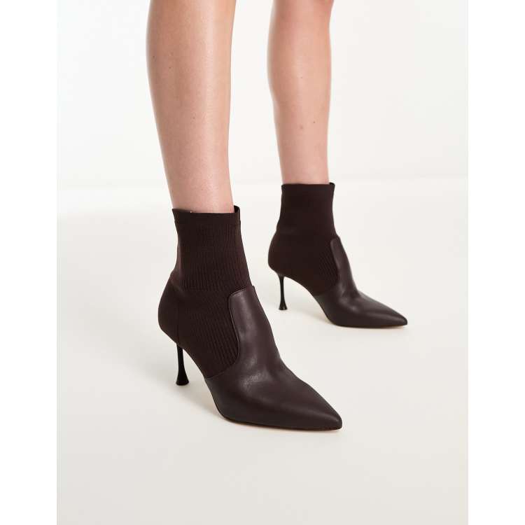 Aldo brown outlet booties