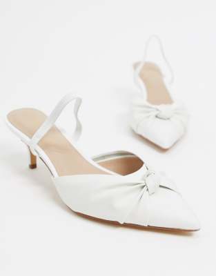 aldo white heels