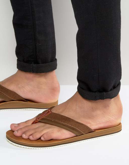ALDO - Galoisa canvas en suède teenslippers