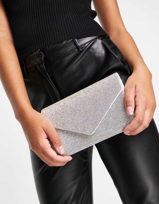 Aldo silver clutch bag new arrivals