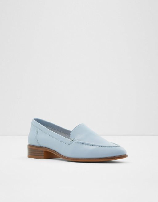 ALDO Gililiaflex loafers in light blue 