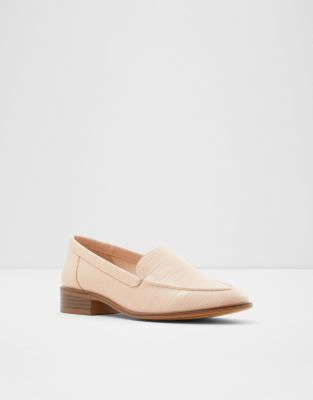 aldo pink loafers