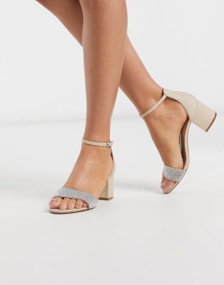 aldo crystal sandals