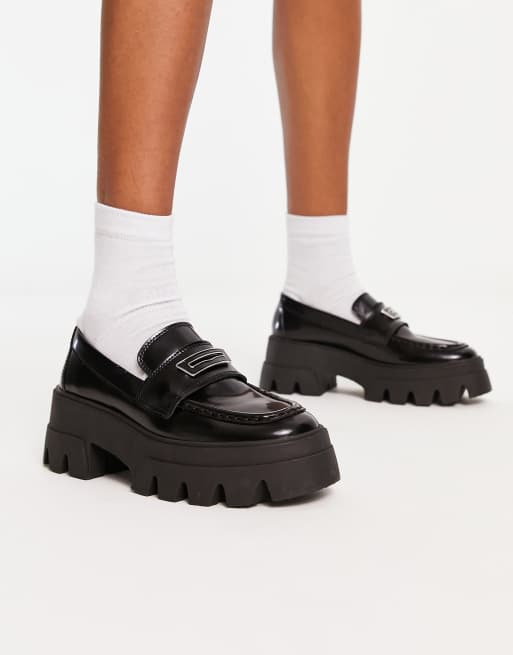 ALDO - Grandwalk - Loafers met dikke zool met profiel in zwart , 2 van 4