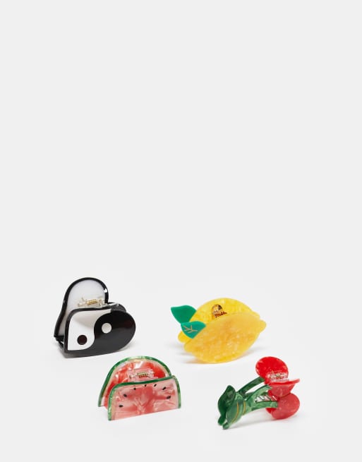 ALDO – Haoewiel – Flerfärgade, somriga hårklämmor, 4-pack