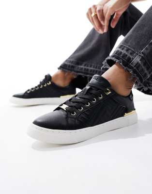 ALDO Iconispec low top trainers in black