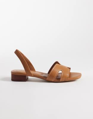 Aldo Javamannon Flat Sandals In Brown