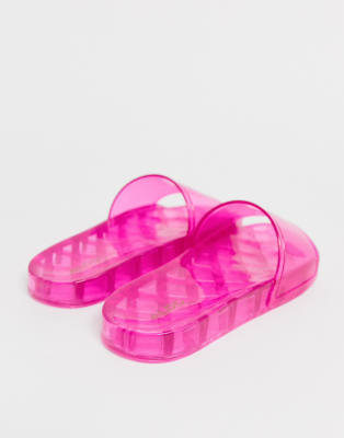 aldo pink slides